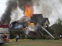 Brookline chimney fire